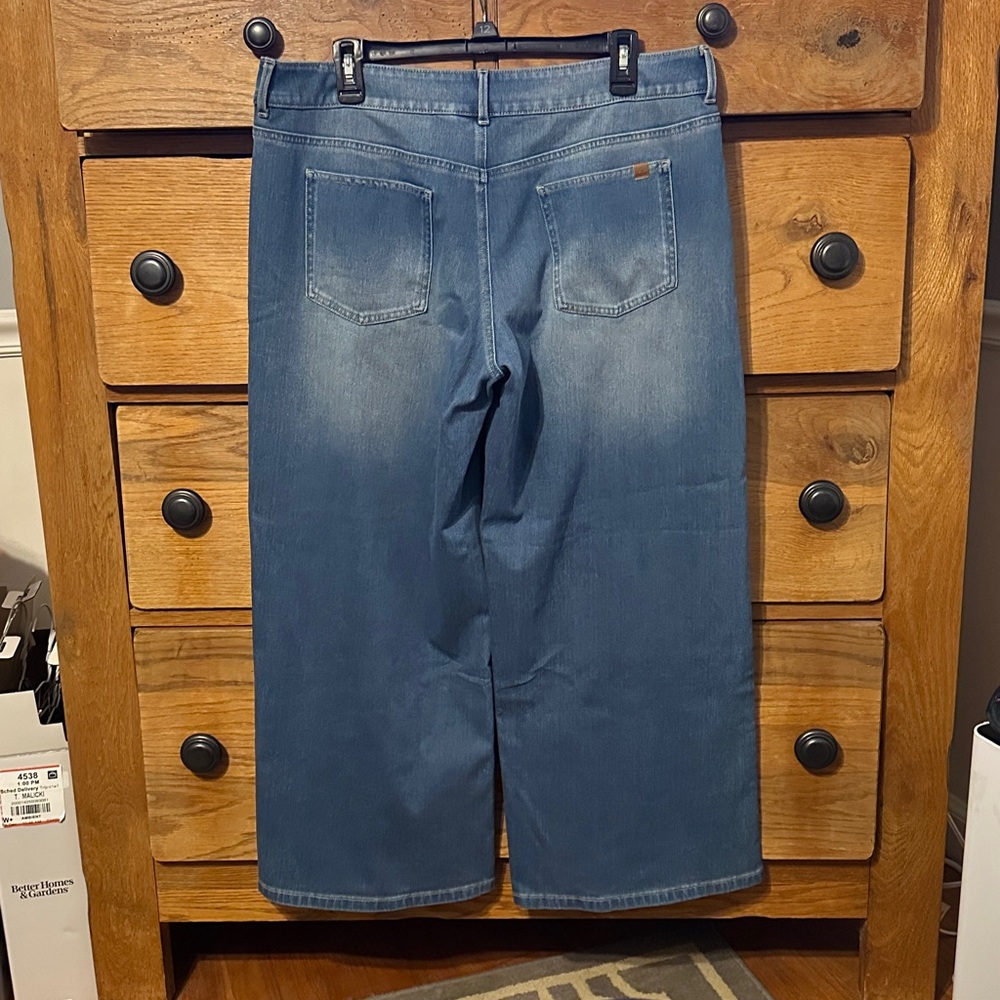 Halara Extra Wide Leg Jeans Size L - Picture 4 of 4